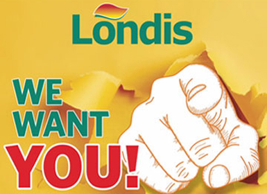 Londis we want you signage with finger pointing towards viewer
