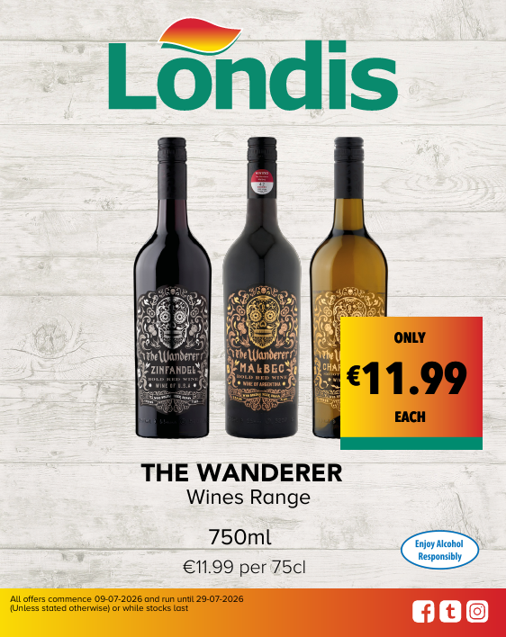 The Wanderer Wine Range