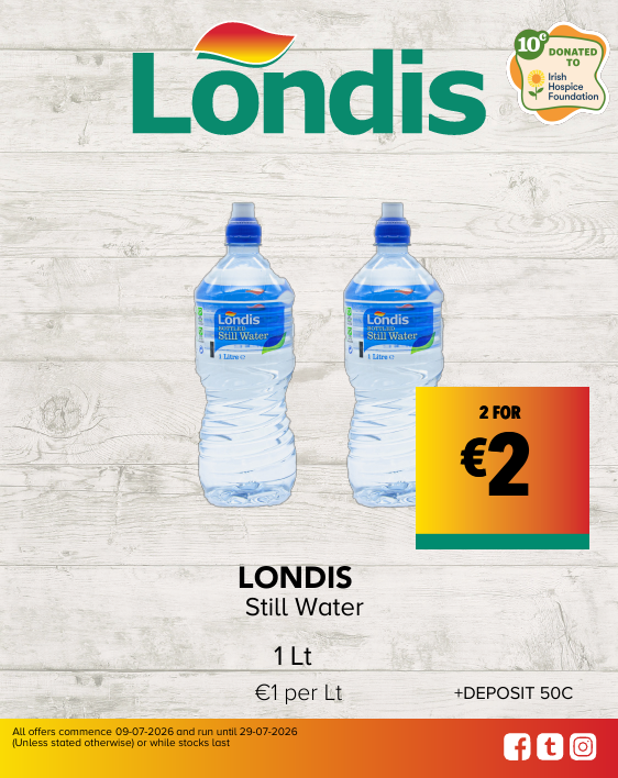 Londis 1 lt water