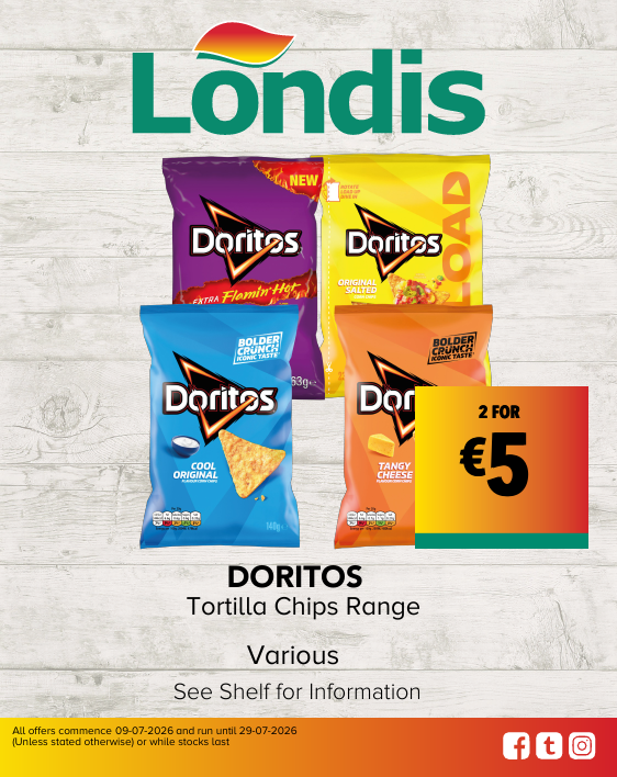 Doritos Tortilla Chip Range