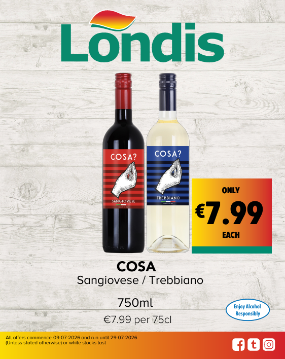 Cosa Wine Range