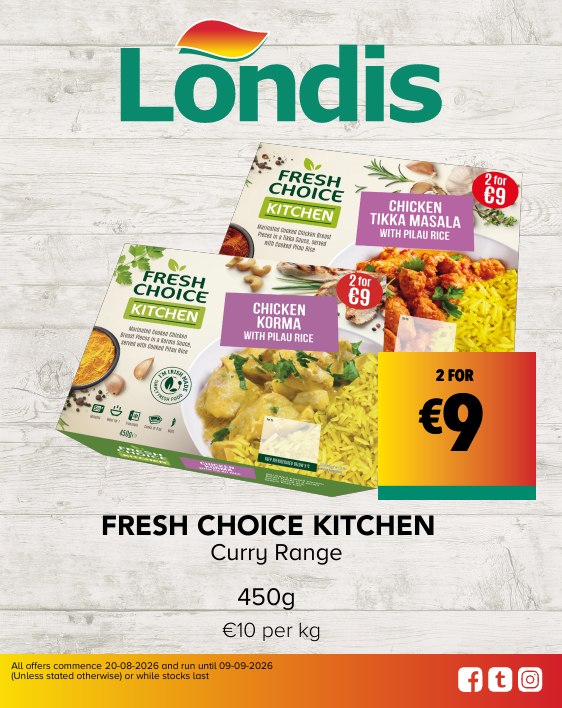 Fresh Choice Kitchen Curry Range