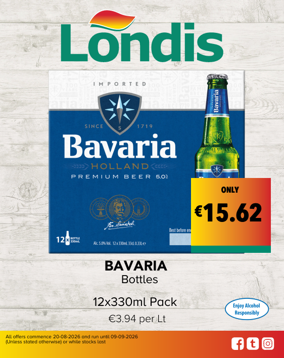 Bavaria 12 x 330ml bottle pack