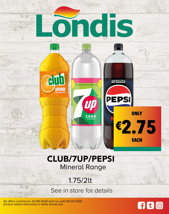 Club / 7Up / 1.75/2lt Range