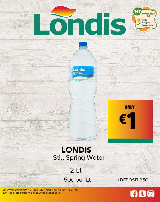 Londis 2 lt Water
