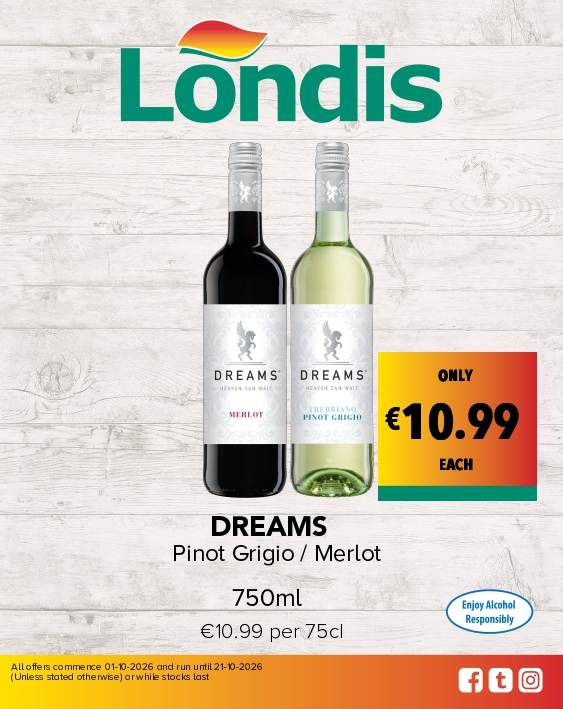 DREAMS Pinot Grigio / Merlot 750ml