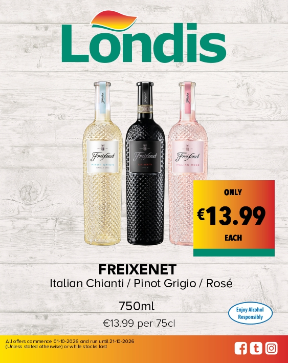 FREIXENET Italian Chianti / Pinot Grigio / Rosé 750ml