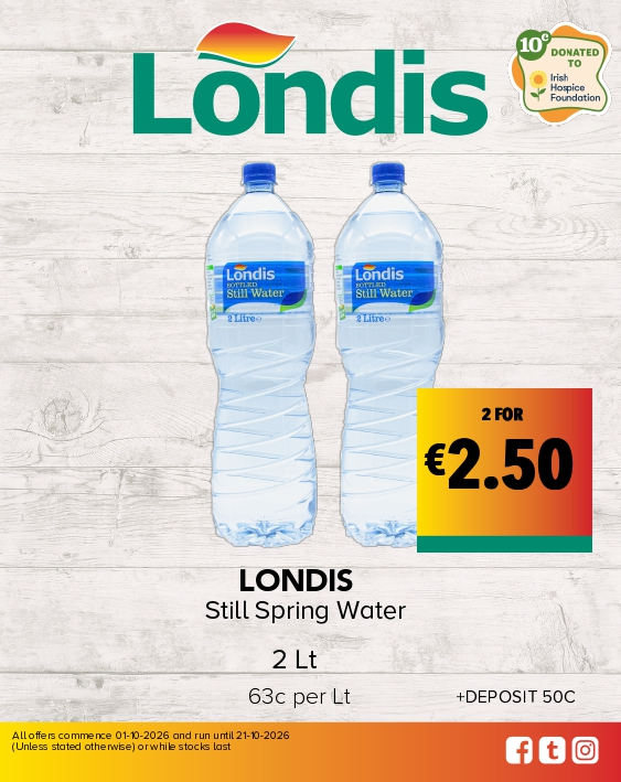 LONDIS Still Spring Water 2 Lt